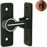 Luminous Sliding Interior Door Lock Latch, 90° Tilt Door Hook Latch, Anti-Theft Hasp Buckle Lock Bolt, For Door, Window