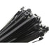 Cable Tie 200 X 2.5 Mm, Cable Tie, Rilsan Nylon Cable Ties, Cable Ties 200 Mm, Black, Pack Of 1000 Pieces.