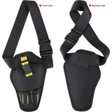 Tool Belt, Tool Holster Belt With Adjustable Belt And Open Loops For Storing Tools And Drill