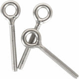 M6 304 Stainless Steel Ring Long Screw Threaded ROd Ring Bolt 10 pcs