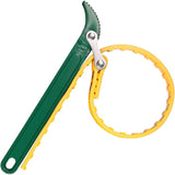 Oil Filter Strap Wrench - 8 Inch Multi-Function Rubber Strap Wrench Bottle Opener Ratchet Wrench Adjustable Tubes Hand