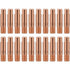 Mig Contact Nozzle, Welding Contact Tips, 20 pcs Copper Contact Tip For 15Ak Mig Welding Torch Consumables(0.8)