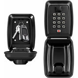 Outdoor Security Key Box, Large Wall Mounted Key Box With 12 Digit Code, Waterproof And Rustproof Security Key Box For