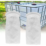 2 pcs Nylon Ibc Filter, Ibc Rainwater Tank Filter Washable Ibc Replacement Filter Nylon Lid Filter - Ibc Tank Lid
