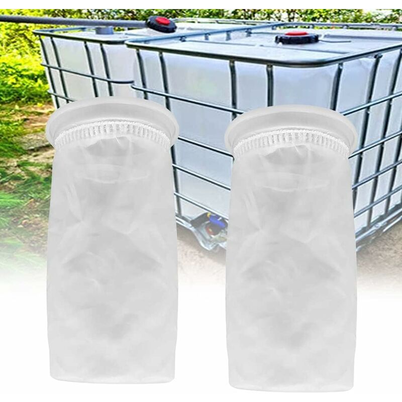 2 pcs Nylon Ibc Filter, Ibc Rainwater Tank Filter Washable Ibc Replacement Filter Nylon Lid Filter - Ibc Tank Lid