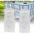 2 pcs Nylon Ibc Filter, Ibc Rainwater Tank Filter Washable Ibc Replacement Filter Nylon Lid Filter - Ibc Tank Lid