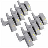 10 pcs LED Hinge Sensor Light For Cupboard Wardrobe Kitchen Night Lamp Wardrobe Cabinet Night Light