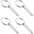 4 pcs Quick Release Ball Pins, 316 Stainless Steel 6.3Mm Diameter Quick Release Pins With Spring Loaded Ball End