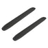 Car Bumper Protector 2 Pieces Universal Flexible Car Bumper Protector Strip Bumper Guard Protector Carbon Fiber Front