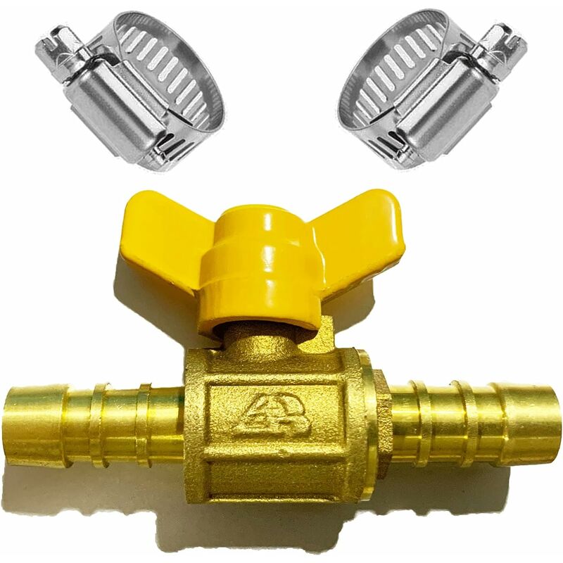 Two Way Barbed Ball Valve (For 10Mm-11Mm Id Pipe)
