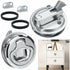 2 pcs Zinc Alloy Flush Hatch Latch Boat Hatch Latch Boat Pull Latch Flush Hatch Latch Lock For Furniture, Drawers,