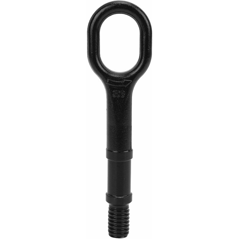 Tow Hook Screw, Metal Car Tow Hook Heavy Duty Towing Hook Bumper Trailer Ring 1T0 805 615 A ​​Replacement For Cc For