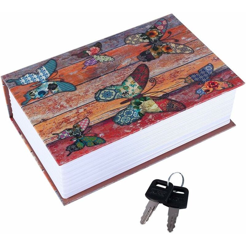 Creative Dictionary Book Safe Box, Book Shaped Hidden Secret Storage Safe, Secret Stash Box For Money, Jewelry,