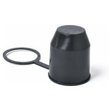 Car Towbar Ball Cover, 50Mm Universal Towbar Ball Cover Tow Hook Caps Universal Trailer Ball Cover With Ring