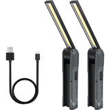Parts Rechargeable LED Work Light, 5 Modes Work Lamp Mechanic Torch Foldable Lamp With Magnetic Base Inspection Lamp