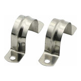 25Mm Stainless Steel 304 Hose Clamp U Type Pipe Clamp 20 pcs Tube Clamp Coupling Hoop 20 pcs Wholesale