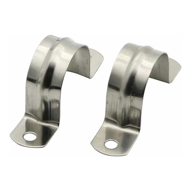 25Mm Stainless Steel 304 Hose Clamp U Type Pipe Clamp 20 pcs Tube Clamp Coupling Hoop 20 pcs Wholesale