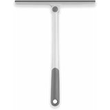 Silicone Shower Squeegee, White Shower Glass Squeegee, Multi-Purpose Silicone Squeegee For Windows, Mirrors, Glass,
