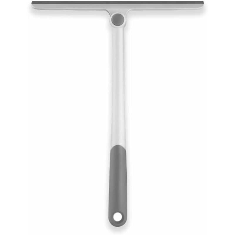 Silicone Shower Squeegee, White Shower Glass Squeegee, Multi-Purpose Silicone Squeegee For Windows, Mirrors, Glass,