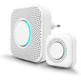 Wireless Doorbell 150M, LED Indicator, 36 Melodies With 4 Volume Levels, 1 Transmitter And 1 Spare, Wireless Home Chime