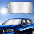 Car Windshield Sun Shade,Foldable Front Windshield Visor Sunshade Cover,Anti Uv Reflective Protector,Sunshade Block