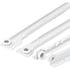 14 Inch Drawer Slides - 2 Pack (1 Pair) White Full Extension Drawer Slide Rails - Easy Assembly Drawer Slide Kit