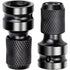 2 pcs Socket Adapters 1/2" Square Drive To 1/4" Impact Wrench Adapter Quick Release Converter For Impact Ratchet Wrench