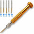5-In-1 Multifunctional Precision Magnetic Small Pocket Screwdriver For Eyeglasses, Smartphones, Tablets, Watches,