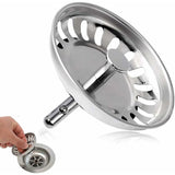 Kitchen Sink Filter, Sink Stopper, Stainless Steel Sink Filter, Stainless Steel Sink Stopper, Compatible With Most