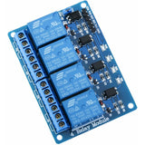 5V Dc Relay Module ４ Channels With Optocoupler ４-Channel Relay Module For Mega 2560 1280 Dsp Arm Pic Avr Stm32