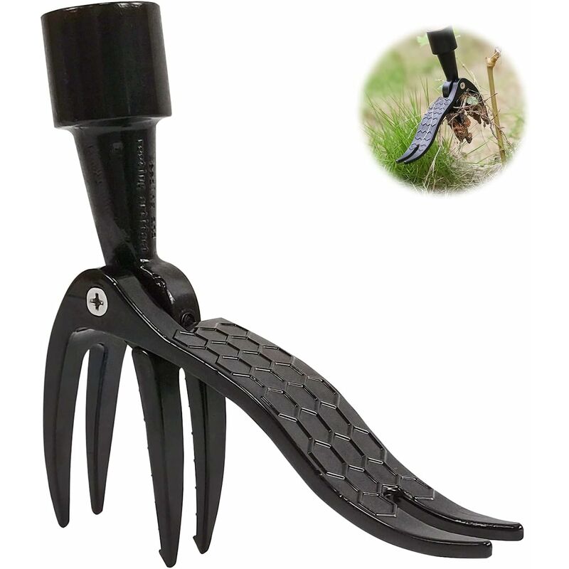 Tools Garden Manual Weeder Knife, Gardening Weed Puller Claw Tool, Hand Weeder Tool With 4 Claws, DAndelion Weed Puller