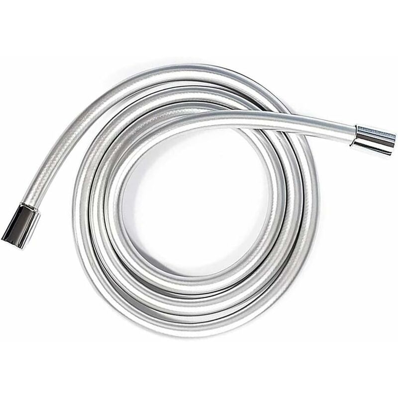 Pvc Shower Bath Hose Extra Replacement Bathroom Extension 1.5M Flexible Hose Handheld Shower Hose (G1/2，1.5M)