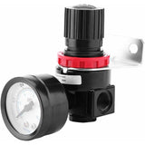 1 pcs Air Pressure Regulator Ar2000 G1/4 Pneumatic Control Compressor With Gauge