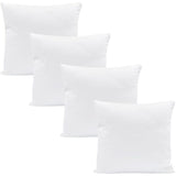 Microfiber Quilted Pillow 40X40 Cm - Sleeping Bed Pillow White Pillow White Filling Pillow - 4 pcs Set
