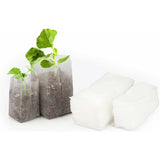 200 pcs Biodegradable Non-Woven Fabric Plant Grow Bags Seedling Grow Bags (14 X 16Cm + 10 X 12Cm)