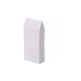 100 pcs Plastic Plant Label, White Plastic Garden Tag 10X2Cm