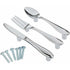 3 pcs Knife Spoon Fork Kitchen Cabinet Drawer Cupboard Pull Sleeve Knobs