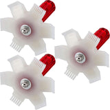 Condenser Fin Rectifier Ac Fin Comb Air Conditioner Radiator For Cleaning Radiator Evaporator (3 Sets)