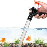 Aquarium Vacuum Cleaner Fish Tank Gravel Cleaning Kit With Siphon For Water Change - Cleaning Pump With Air Pressure