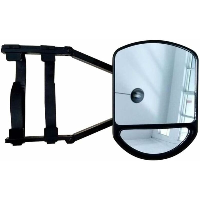 Rearview Mirror, Car Towing Mirror Extended Rearview Mirror Wide Angle Auxiliary Mirror For Car Truck Trailer Rv