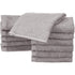 12 pcs Set Small Cotton Napkins, Grey