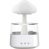 Rain Cloud Humidifier, Essential Oil Diffuser, Cute Mushroom Night Light With 7 Color Changing, Desktop Fountain, Sound