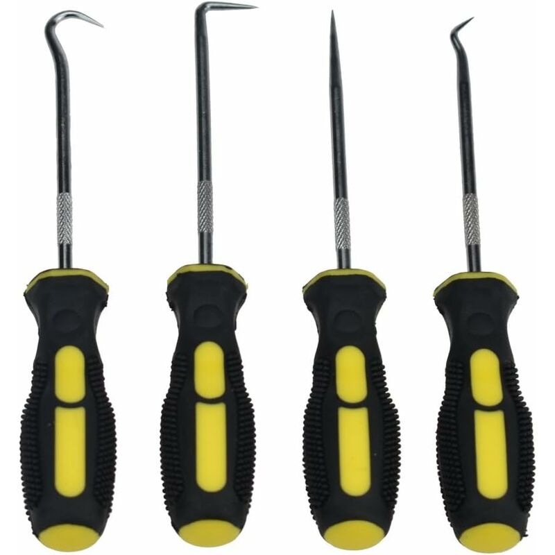 Precision Hook Pick, Oil Seal Hook, High Quality Oil Seal O-Ring Puller, 4 pcs