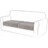 Velvet Cushion Cover Sofa Cushion Furniture Protector Cover Sofa Seat Cover For Couch 2-Slice Velvet Cushion Cover For