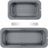 Expandable Sink Strainer - Food Grade Pp Material - Effective Drainage Holes - Quick Drying Rack For Dishes - Easy To