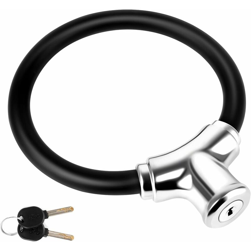 Bicycle Lock Zinc Alloy Bike Lock Universal Portable High Security Bicycle Lock Anti-Theft Bike Cable Mount Mtb Scooter