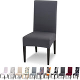 Stretch Chair Covers 6 pcs Set Dining ROom Chair Covers Universal Washable Modern Chair Covers For Dining ROom Decor