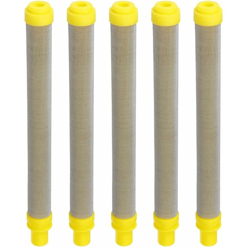 5 pcs 100 Mesh Filters For Wagner Airless Paint Spray Guns Stainless Steel Filter Elements For Wagner Airless Paint