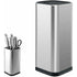 Knife Block, Stainless Steel Knife Holder, Kitchen Knife Holder, Square Knife Holder, For Knives And Scissors (Square)