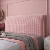 Headboard Cover 160Cm, Headboard Cover Protector With Stretch Side, Washable Dustproof Headboard Cover Thickened